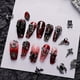 thumbnail image 2 of 20pcs,Retro Dark Crocodile Nail Art Charms,Halloween Skull Spider Nail Art Accessories With Rhinestones,Alloy Heart Moon Nail Art Accessories, 2 of 2