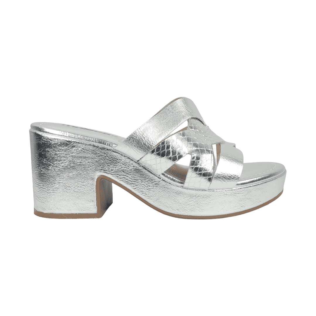 Sandalias Moleca Plata Mujer | 5549.109.30885-41 - Talla 37