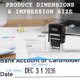 thumbnail image 5 of Estampilla de Fecha LINSYL Autoincidente 4 mm × 20 mm, 5 of 7