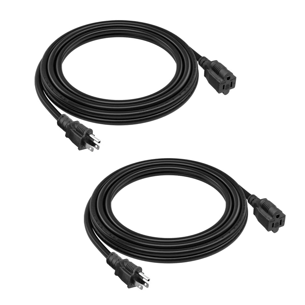 Belllights - Cable De Extensión Para Campanas, Paquete De 2 Unidades, 2,4 M, Para Exteriores, 16 Awg, Resistentes