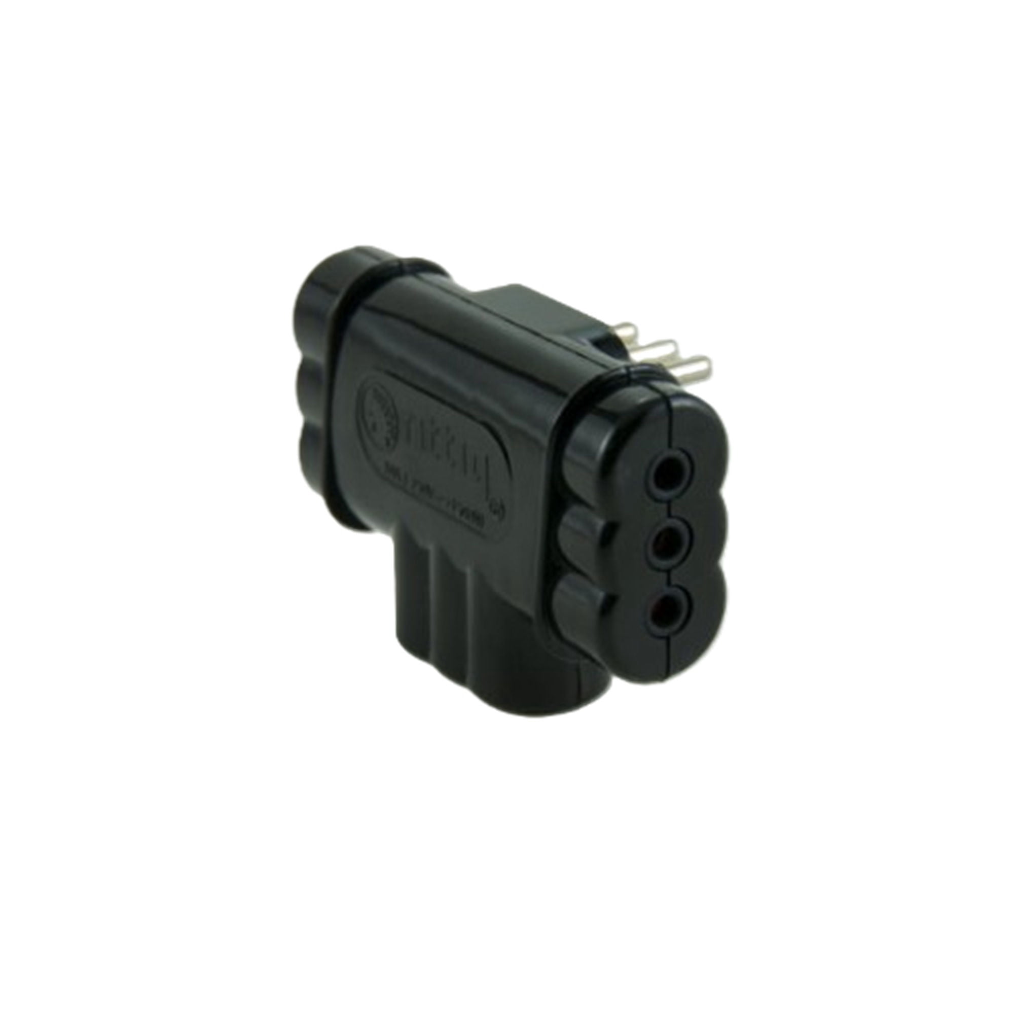 Adaptador Triple Plano Rittig Negro