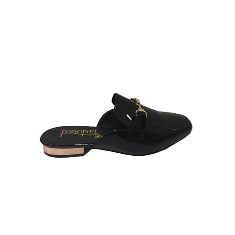 Todopiel - Mules Ecocuero Zau02 Negro