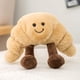 thumbnail image 1 of Peluche de croissant, adorable peluche de comida, almohada de peluche con forma de baguette, pretzel, pan tostado o croissant (croissant), 1 of 7