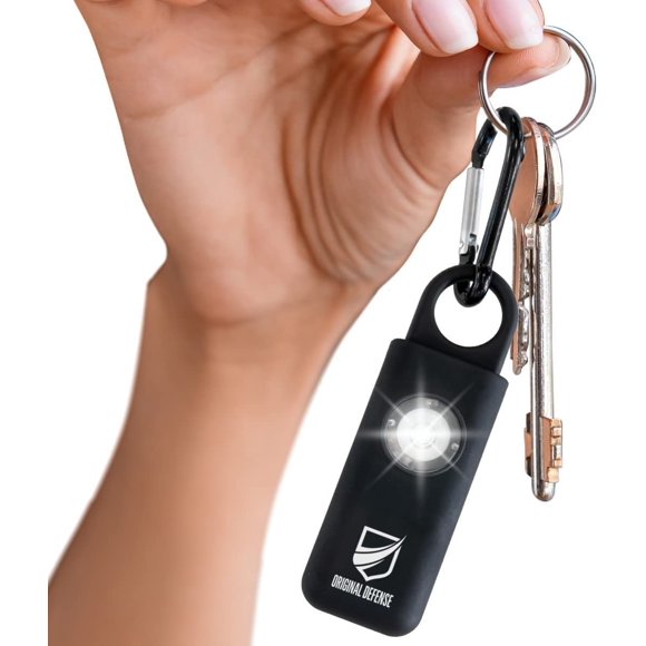 Alarma de seguridad personal Sirena de defensa original 130dB negra