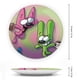 thumbnail image 2 of Hoops y Yoyo Plato decorativo de porcelana fina (bone china), plato decorativo de cerámica para hogar, oficina, soporte de pared, platos decorativos para dormitorio - 6 pulgadas (15 cm), 2 of 6