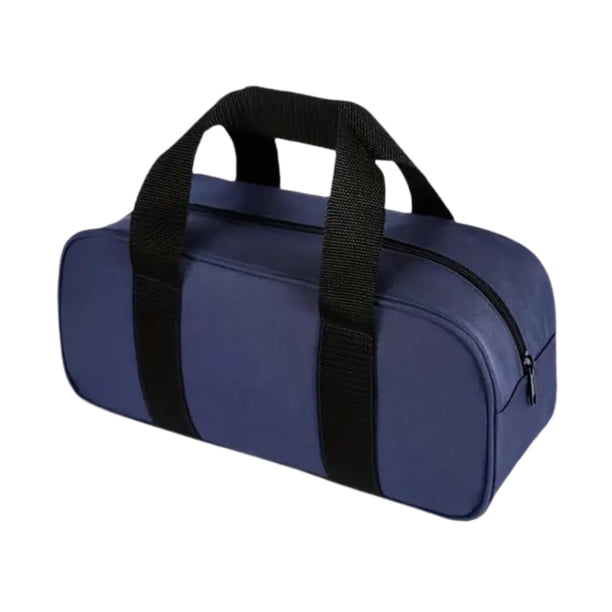 Bolsa de herramientas Organizador de herramientas bolsas de bolsa con cremallera, TODA TOTE Multipropósito para herramientas de jardinería Fontanería Azul oscuro