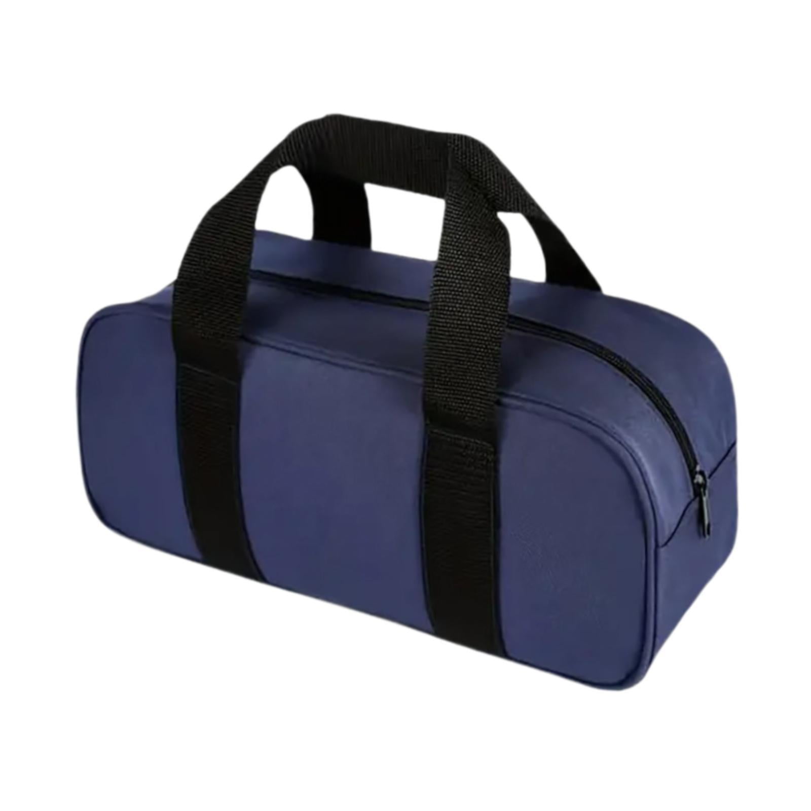 Magideal - Bolsa De Herramientas Organizador De Herramientas Bolsas De Bolsa Con Cremallera, Toda Tote Multipropósito Para Herramientas De Jardinería Fontanería Azul Oscuro
