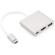 thumbnail image 1 of Adaptador USB C a HDMI 4K 3-en-1 con USB 3.0 y PD, Compatible MacBook, Windows, 1 of 5
