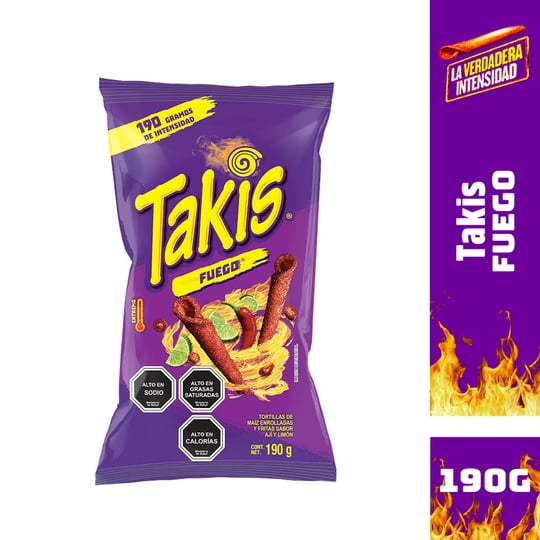 Takis Fuego 190 g Barcel