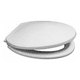 thumbnail image 1 of Asiento Tapa Wc Elongado Reforzado - Cierre Suave Hoffens Blanco, 1 of 3