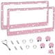 thumbnail image 1 of Marco Patente Amiss Rosa 2 Unidades Acero Inoxidable Brillante, 1 of 3