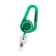 thumbnail image 3 of Llavero Anillo En D Llaveros Duraderos Para Interiores Senderismo Al Aire Libre Verde, 3 of 5