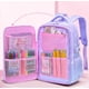 thumbnail image 2 of Primary Bow Knot Schoolbag With Rabbit Pendant For Girls Kids 2 size Backpack Kawaii Waterproof Orthopaedics School bag mochila, 2 of 3
