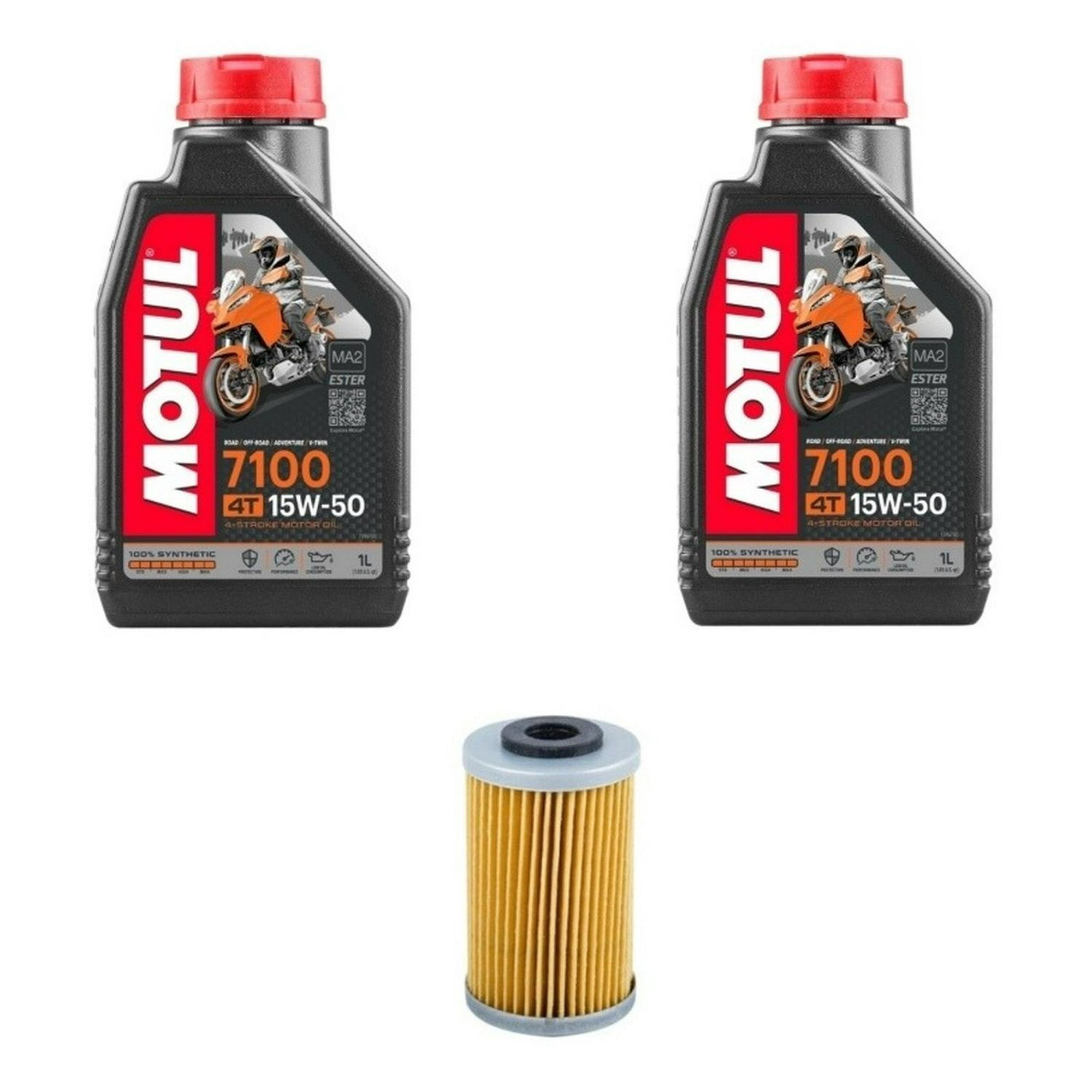 Motul - Kit Mantencion Ktm 200 250 390 (2l + Filtro Japonés)