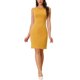 thumbnail image 1 of INSPIRE CHIC Vestido de Tubo sin Mangas para Mujer Cuello de Barco Vestido para el Trabajo Amarillo L, 1 of 6