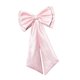 thumbnail image 5 of Lazo De Satén Desmontable, Lazo De Cola Corta Para Atuendos, Bodas, Fiestas, Color Rosa, 5 of 5