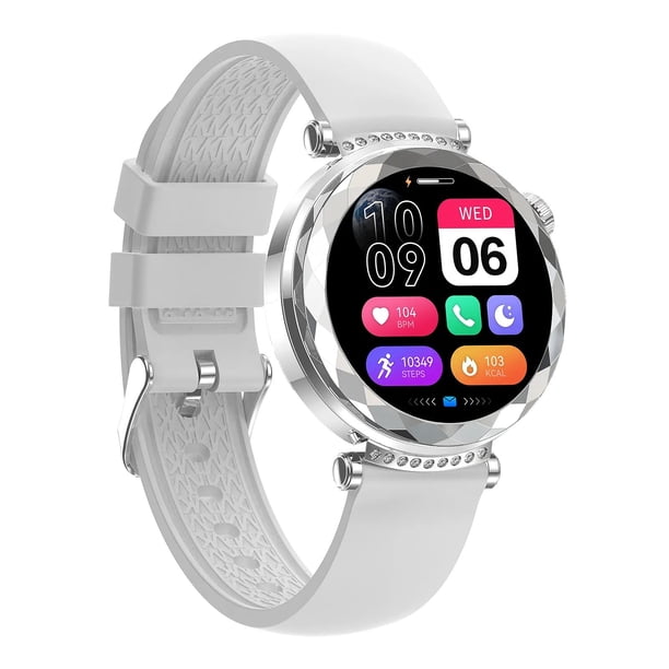 Reloj Inteligente Smartwatch HK88 Amoled IP68 NFC Notificaciones Salud blanco para uso diario color blanco