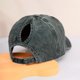 thumbnail image 1 of High Ponytail Baseball Cap Women Men Unisex Washed New Year Presents Christmas Valentine's Gift For Her, 1 of 5