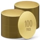 thumbnail image 1 of Tablas Mini para Pasteles O'CREME 7 cm Foil Dorado Paquete de 100, 1 of 7