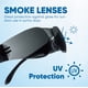 thumbnail image 2 of Gafas de seguridad Amoolo, lentes tintadas de humo oscuro a granel (24 unidades), 2 of 7