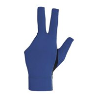 Magideal - Guantes De Billar Transpirables De 3 , Ropa De Mano Antideslizante Profesion Elasticidad Para Mujeres Y Hombres, Guante De , , Azul Oscuro