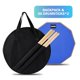 thumbnail image 4 of Drum Practice Pad GrowDaily Drumming con 2 pares de bastones de arce, 4 of 6