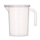 thumbnail image 1 of Utensilios De Cocina Graduados Plásticos Transparentes De La Taza De Medir Con La Tapa 500ml, 1 of 2