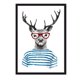 thumbnail image 1 of Cuadro Venado con Marco Negro 50x40 CM, 1 of 1