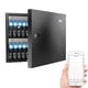 thumbnail image 1 of Caja organizadora para llaves DidiHere con 48 llaves, color negro, 1 of 6