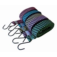 Genérico - Set 12 Cuerdas Elasticas Eslingas 1.5M Amarra De Carga Pulpo