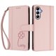 thumbnail image 3 of Funda Cartera Trébol para Samsung Galaxy A34 5G con Ranuras Tarjetas y Carga Inalámbrica Rosa, 3 of 6