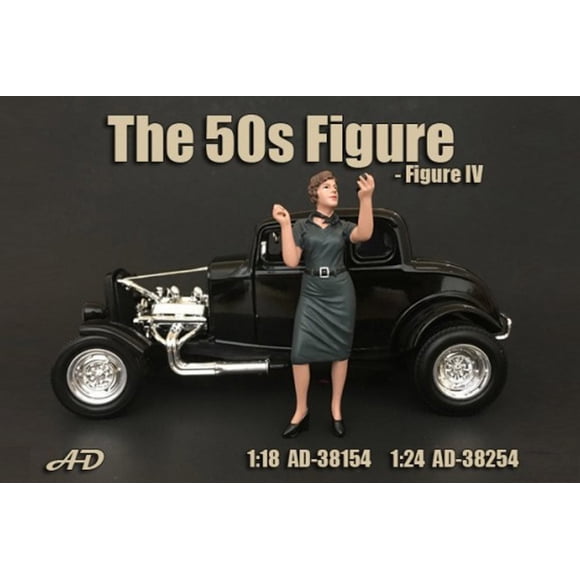 Figura American Diorama 50's Style IV para maquetas a escala 1:24