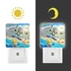 thumbnail image 3 of Los Casos de las Criaturas Luz nocturna LED con sensor de anochecer a amanecer para dormitorio, baño, pasillo, escaleras - Lámpara LED nocturna de enchufe, 0.5W - 1 pieza, 3 of 6