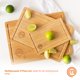 thumbnail image 5 of Set de 3 Tablas de Cortar Reversibles de Bambú Natural MasterChef, 5 of 7