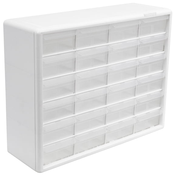 Gabinete organizador de plástico Akro-Mils de 24 cajones 51x15x41 cm