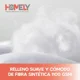 thumbnail image 3 of Topper Cubre Colchon King Homely Acolchado Premium Blanco Blanco Liso King, 3 of 3