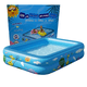 thumbnail image 2 of Piscina Inflable Rectangular Acolchada Pequeña Niños Verano, 2 of 7
