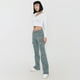thumbnail image 4 of Jeans Mujer Flare Fit Cargo Gris Corona, 4 of 5