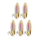 thumbnail image 5 of 5 Piezas Cucharas De Pesca Señuelos Metal Vertical Bass Cebos Y Señuelos Agua Dulce Oro 35g, 5 of 5