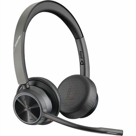Auriculares PLT Poly Voyager 4320m Teams USB‑A BT