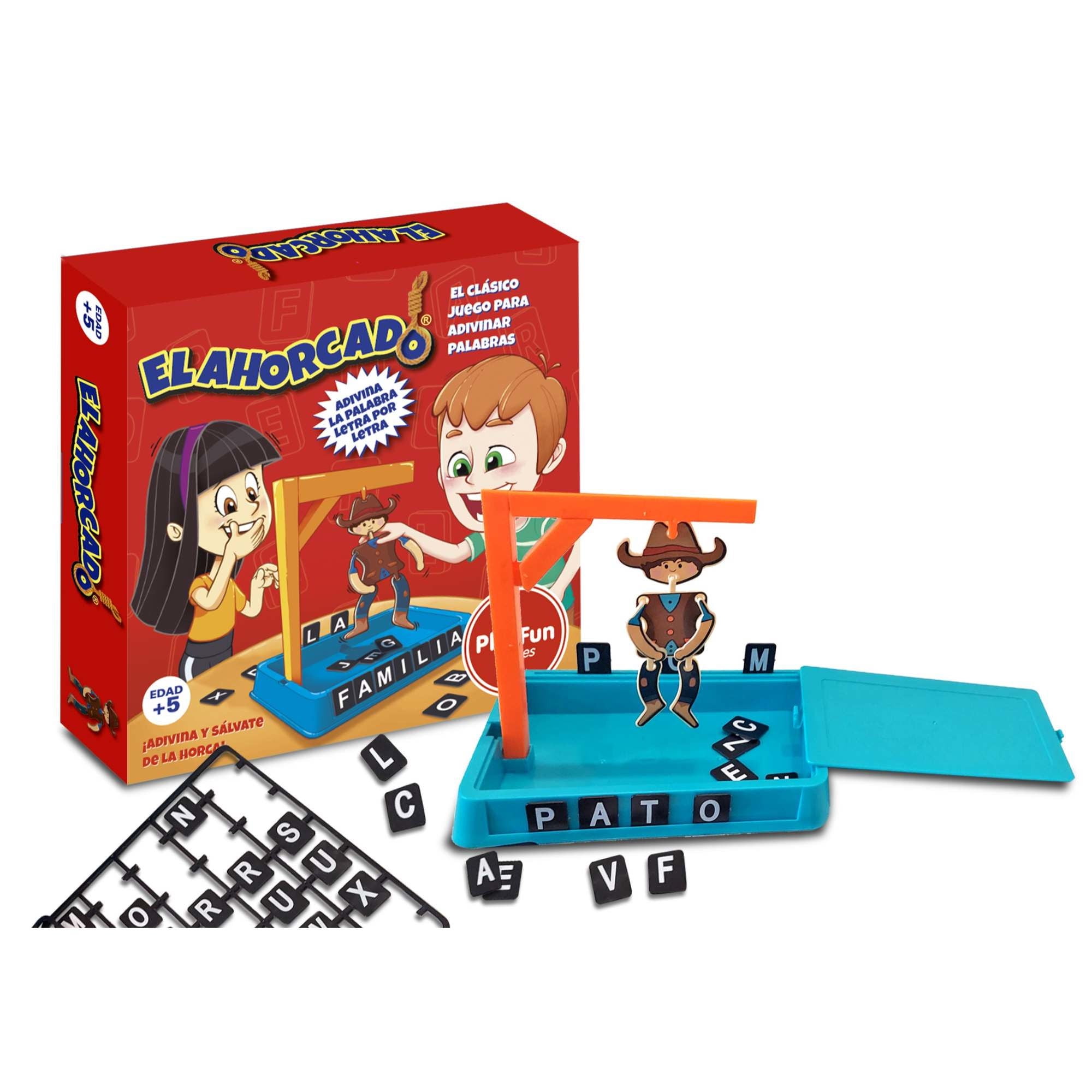 Playfun Games - Juego De Mesa Ahorcado New