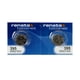 thumbnail image 1 of Pilas de reloj Renata 395 SR927SW, 1,55 V, óxido de plata (2 unidades), 1 of 7
