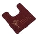 thumbnail image 2 of Alfombrilla Para Inodoro En Forma De U Antideslizante Absorbente Ultra Suave Lavable Rojo Oscuro, 2 of 5