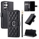 thumbnail image 1 of Funda Acolchada con Anilla y Correa para Samsung Galaxy S22 Ultra Slots para Tarjetas Negro, 1 of 5