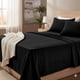 thumbnail image 1 of Juego De Sabanas De Polar 2 Plazas 200x230 Cm Colores Variados Con Fundas 2RL Super Suave Polar Para El Frio - NEGRO., 1 of 1