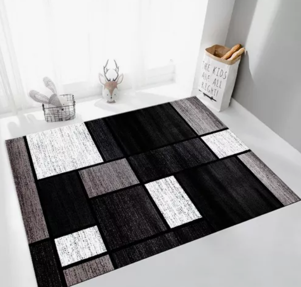 Mundo Shopping - Alfombra Lisa Con Diseño En 3D 200X240Cm