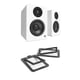 thumbnail image 1 of Altavoces para juegos de PC Kanto YU2 de 3 pulgadas con controladores USB DAC de 100 W, 1 of 9