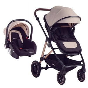 Bebesit - Coche Cuna Travel System Neo Beige