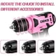 thumbnail image 2 of Taladro Atornillador Inalámbrico DEKOPRO 8V 38mm Rosa 800RPM, 2 of 3