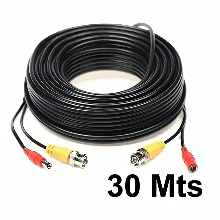 Genérico - Cable Para Camaras Seguridad Cctv Video